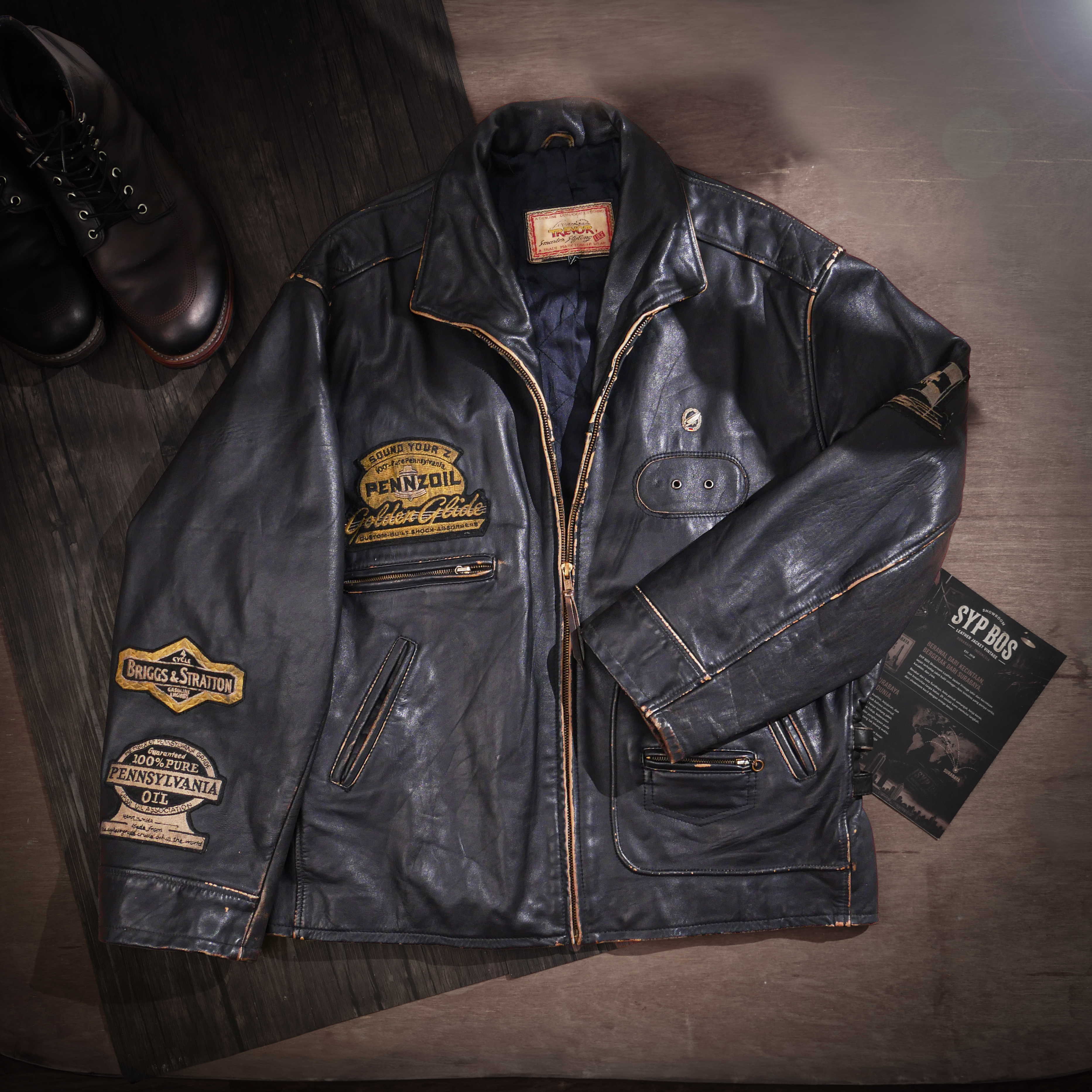 TREVOR - Jaket Kulit Vintage SYPBOSofficial