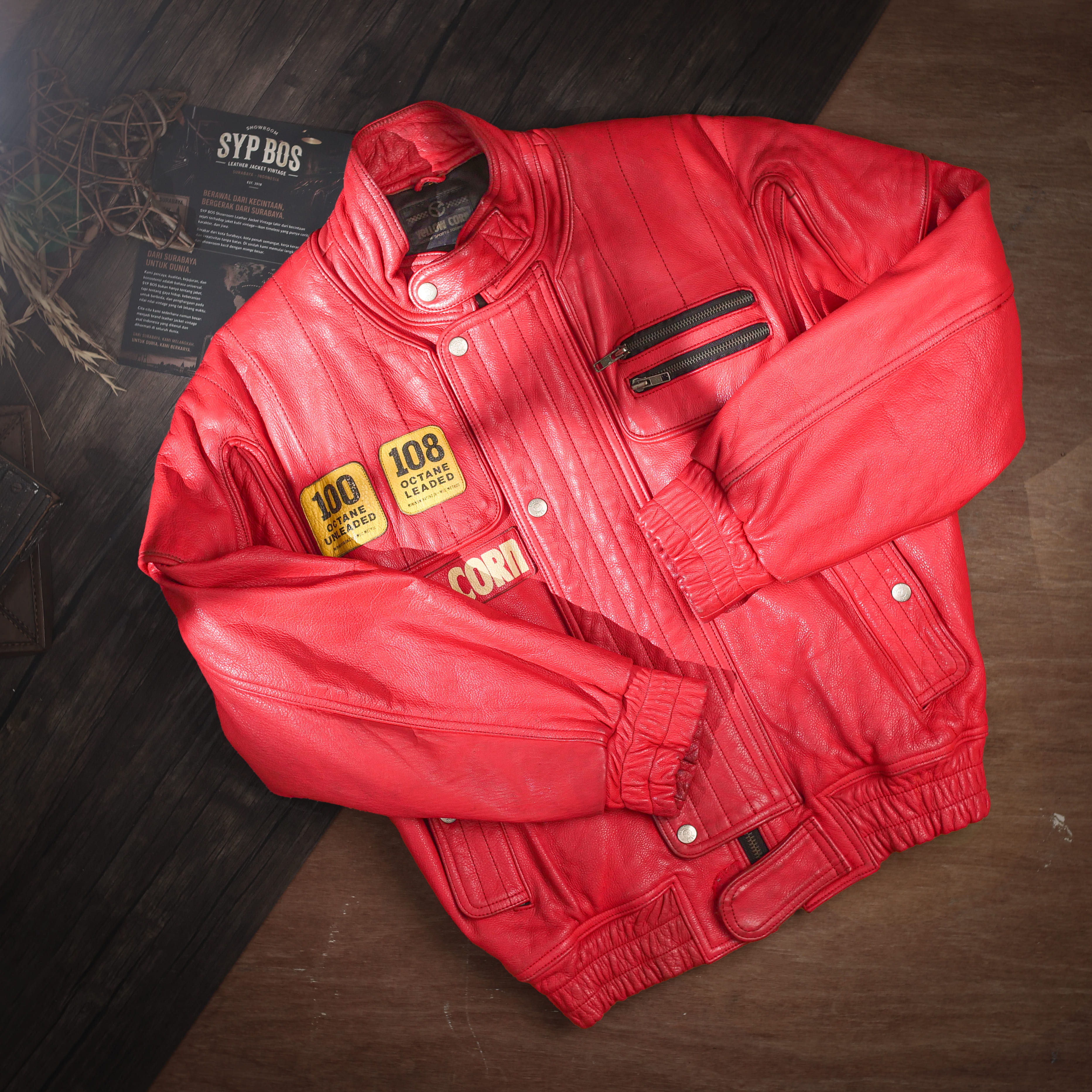 YELLOW CORN - Jaket Kulit Vintage SYPBOSofficial