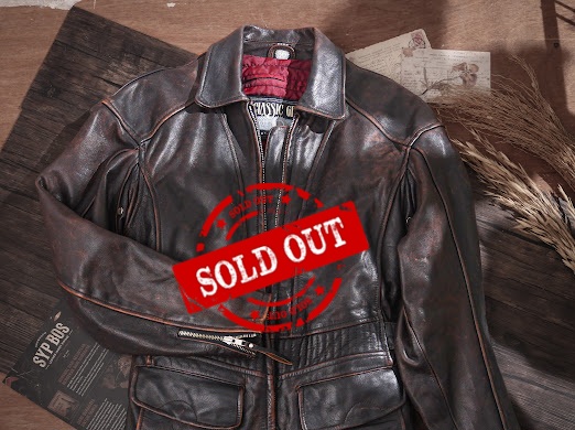 CLASSIC GEAR - Jaket Kulit Vintage SYPBOSofficial