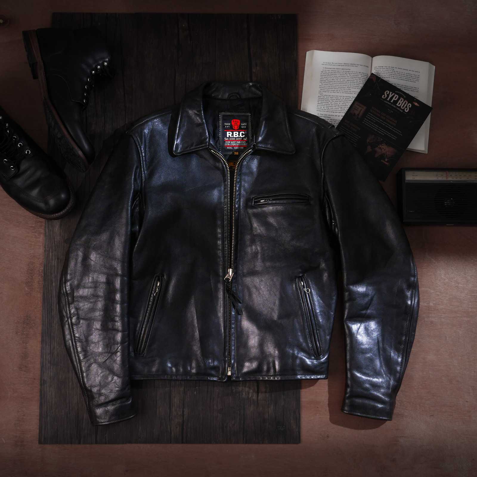 RBC - DETROID - Jaket Kulit Vintage SYPBOSofficial