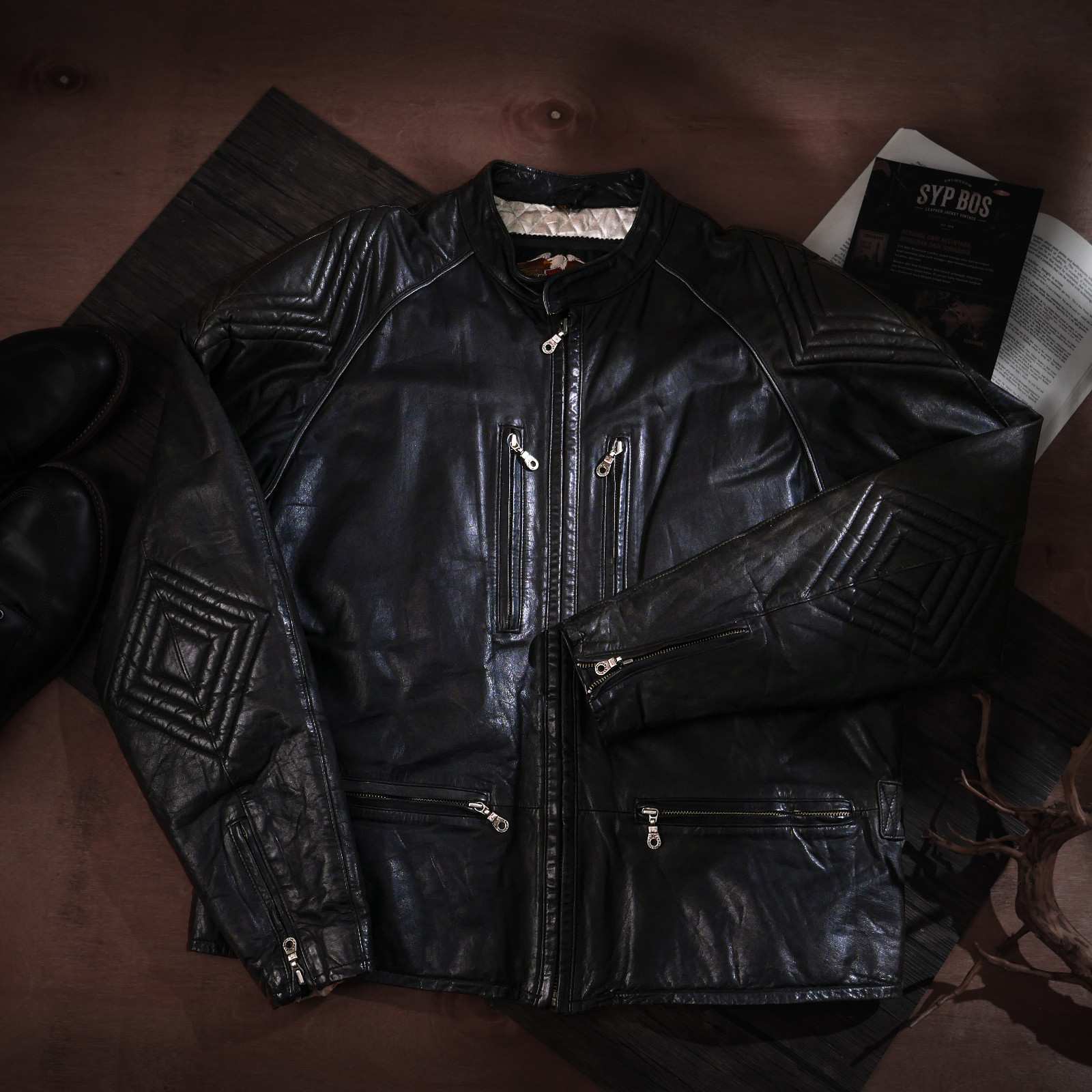 HARLEY DAVIDSON JACKET - Jaket Kulit Vintage SYPBOSofficial