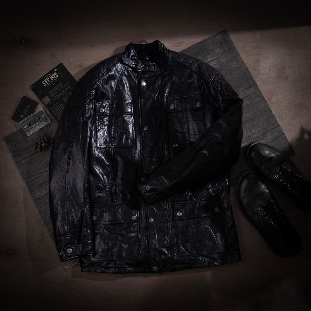 BIKER JACKET - Jaket Kulit Vintage SYPBOSofficial