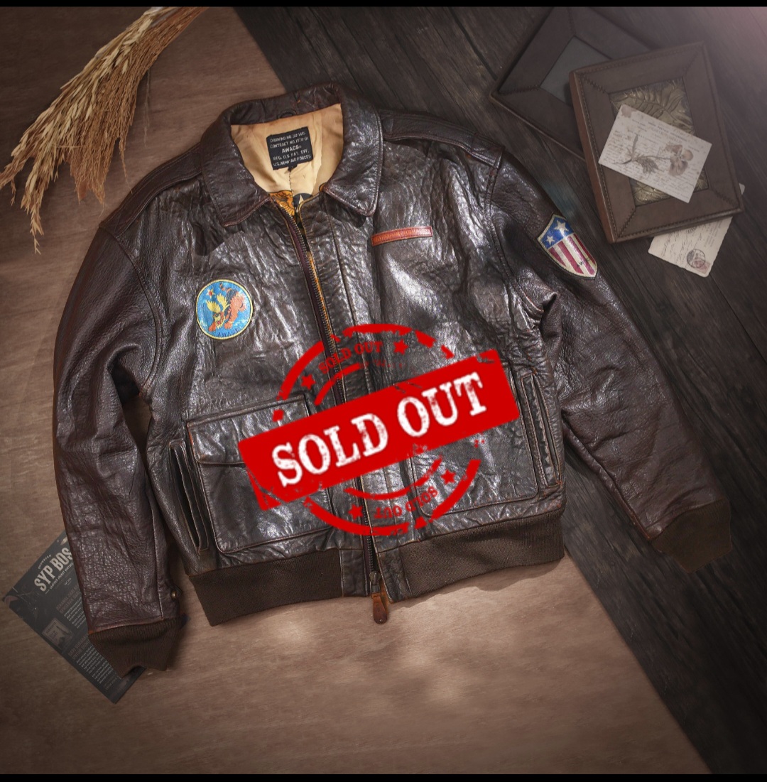 AWACS - Jaket Kulit Vintage SYPBOSofficial