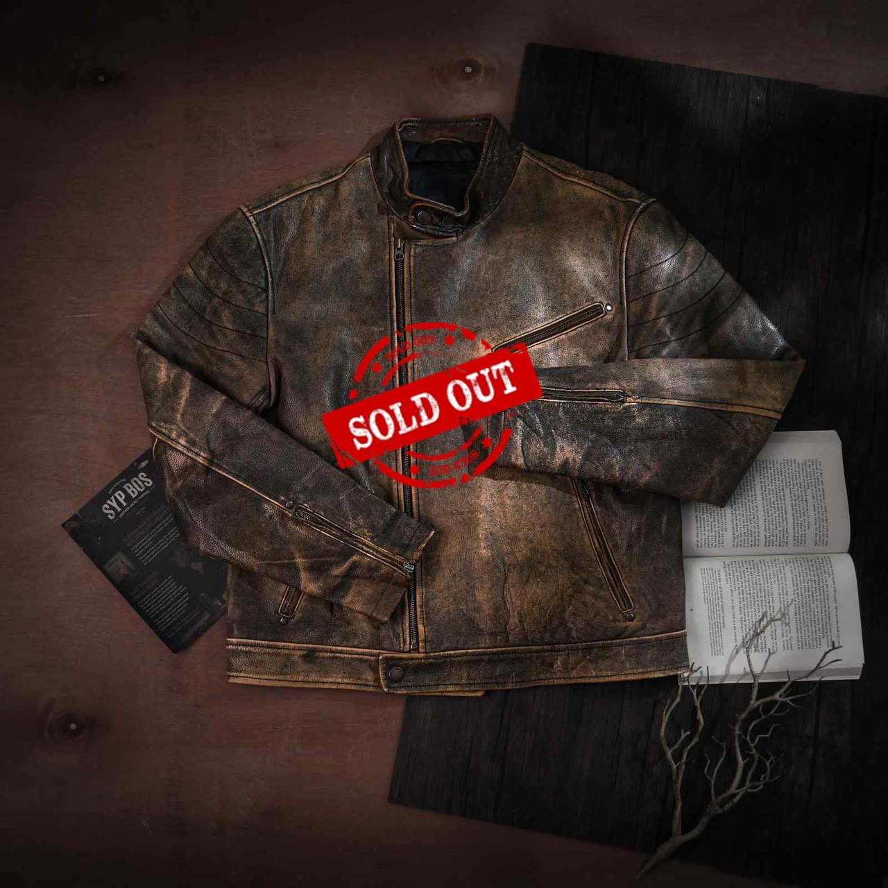 CAFE RACER VINTAGE STYLE - Jaket Kulit Vintage SYPBOSofficial