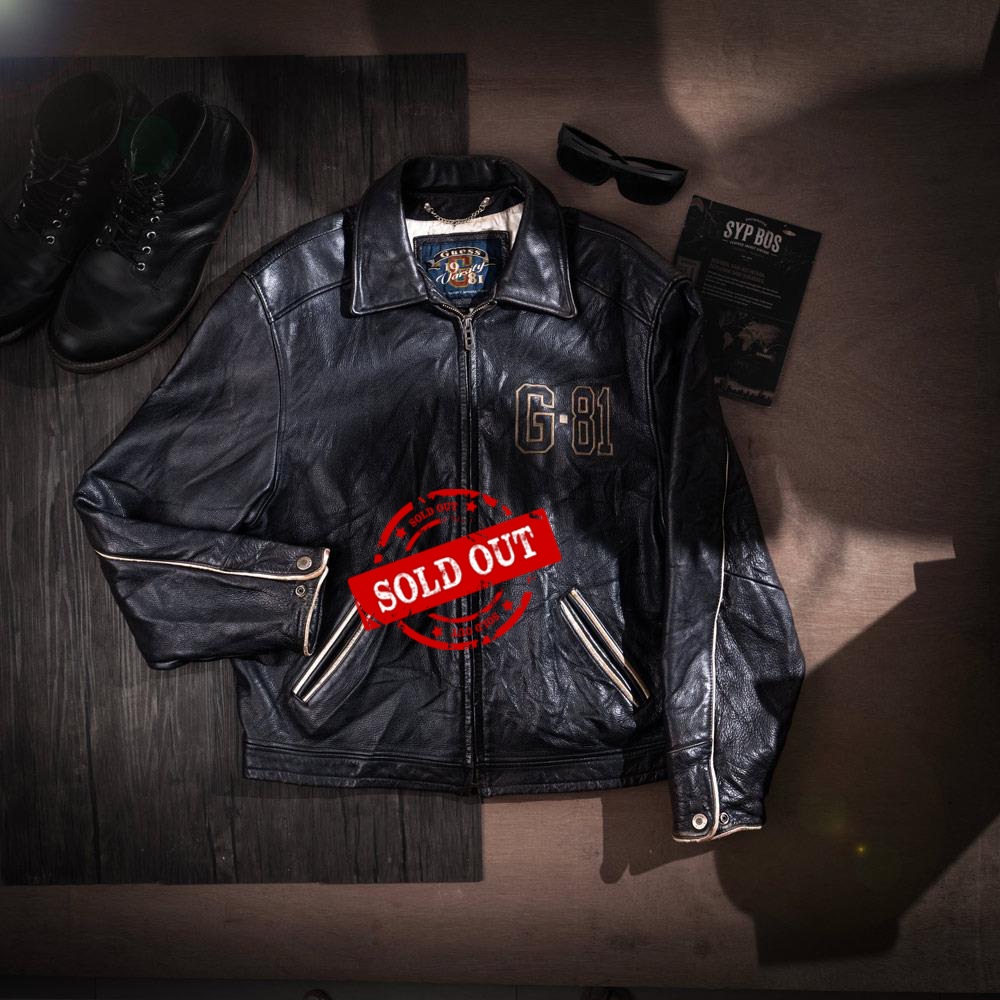 GUESS-VARSITY - Jaket Kulit Vintage SYPBOSofficial